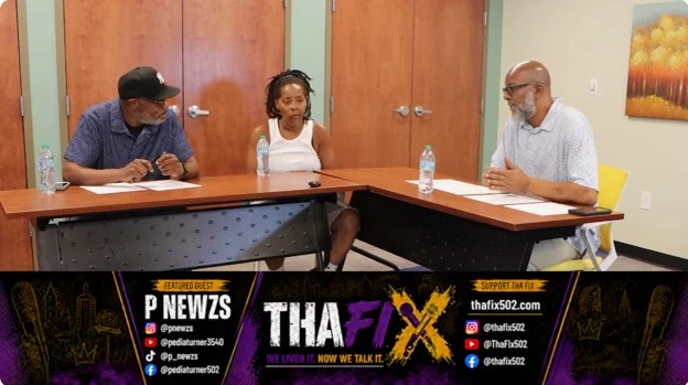 P Newzs with Tha Fix hosts Marcus Davis and Jon Mic